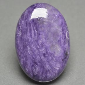 Charoïte Violet naturelle Coupe ovale, 16.59 ct, Opaque