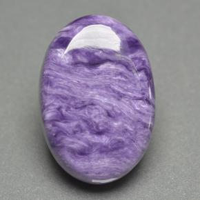 Charoïte Violet naturelle Coupe ovale, 12.16 ct, Opaque
