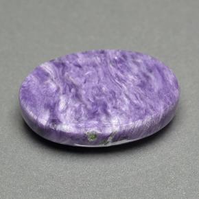 Charoïte Violet naturelle Coupe ovale, 12.16 ct, Opaque