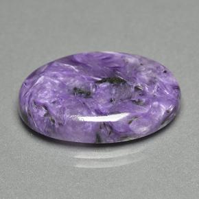 Charoïte Violet naturelle Coupe ovale, 18.41 ct, Opaque