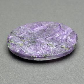 Charoïte Violet naturelle Coupe ovale, 18.41 ct, Opaque