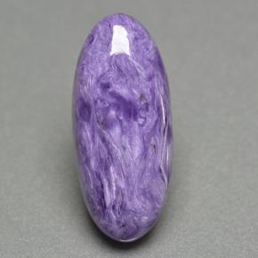 Charoïte Violet naturelle Coupe ovale, 8.15 ct, Opaque