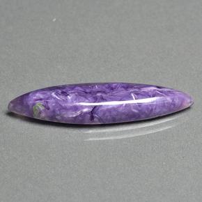 Charoïte violet naturelle marquise, 8,00 ct, translucide