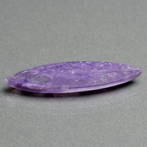 Charoïte violet naturelle marquise, 8,00 ct, translucide