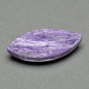 Charoïte violet naturelle marquise, 9,36 ct, opaque
