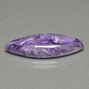 Charoïte Violet naturelle Marquise, 8.50 ct, Opaque