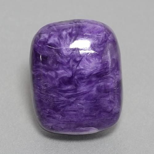 Charoïte Violet naturelle Coupe coussin, 16.05 ct, Opaque