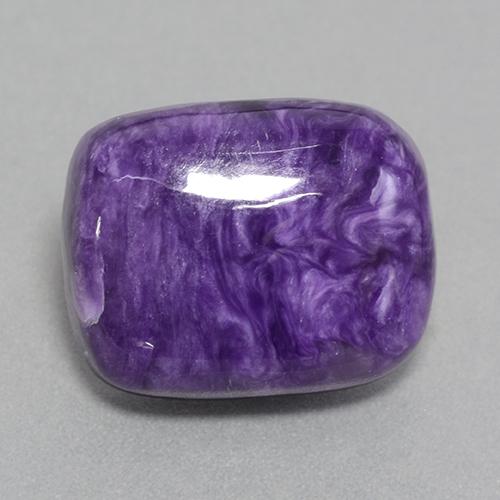 Charoïte Violet naturelle Coupe coussin, 16.05 ct, Opaque