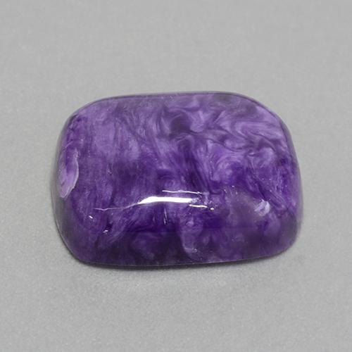 Charoïte Violet naturelle Coupe coussin, 16.05 ct, Opaque