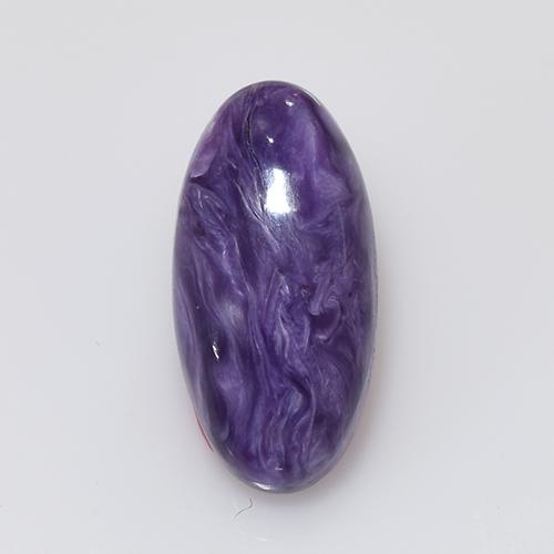 Charoïte Violet naturelle Coupe ovale, 4.14 ct, Opaque
