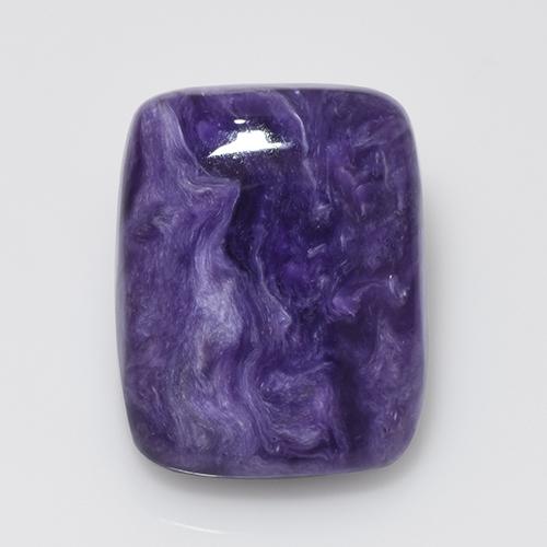 Charoïte Violet naturelle Coupe coussin, 14.45 ct, Opaque