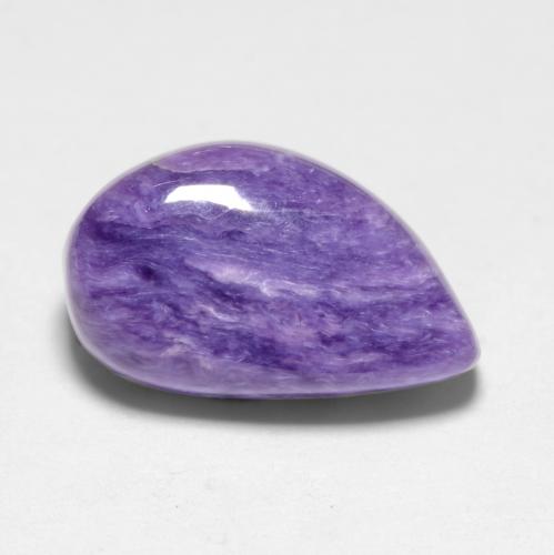 Charoïte violet naturelle forme fantaisie, 4,12 ct, opaque