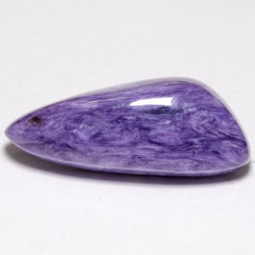 Charoïte Violet pourpre velour léger naturelle Forme fantaisie, 8.10 ct, Opaque