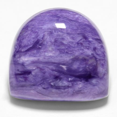 Charoïte violet naturelle forme fantaisie, 10,48 ct, opaque