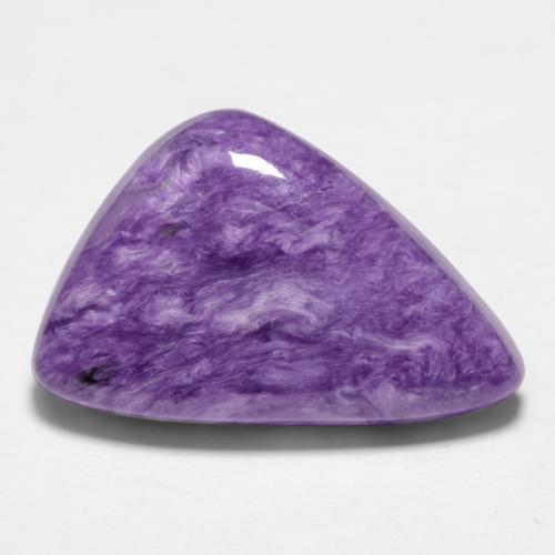Charoïte violet naturelle forme fantaisie, 10,30 ct, opaque