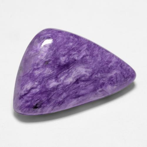 Charoïte violet naturelle forme fantaisie, 10,30 ct, opaque