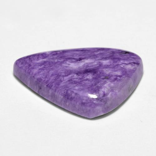 Charoïte violet naturelle forme fantaisie, 10,30 ct, opaque