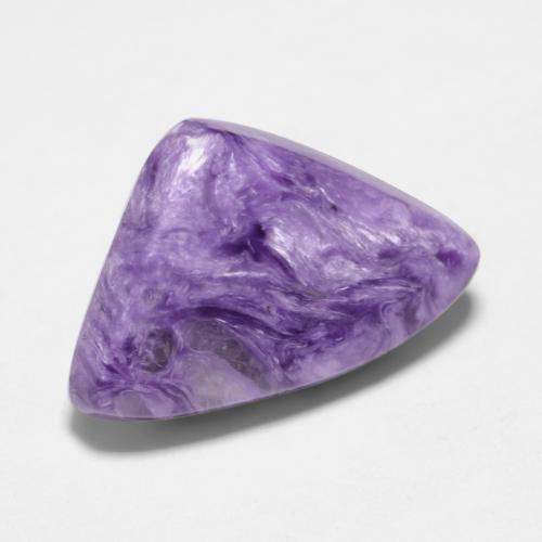 Charoïte Violet pourpre léger naturelle Forme fantaisie, 6.51 ct, Opaque