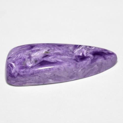 Charoïte violet naturelle forme fantaisie, 15,21 ct, opaque