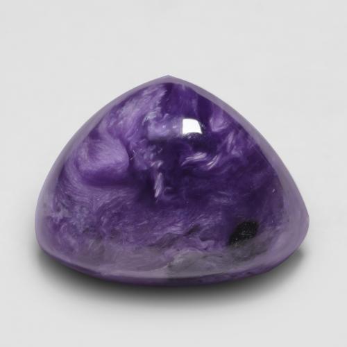 Charoïte violet naturelle forme fantaisie, 7,99 ct, opaque