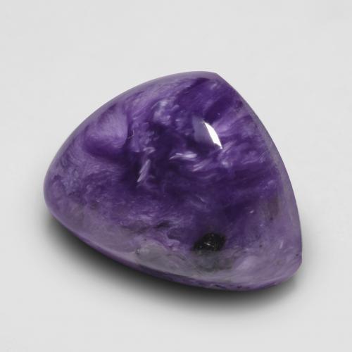 Charoïte violet naturelle forme fantaisie, 7,99 ct, opaque