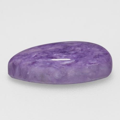 Charoïte violet naturelle forme fantaisie, 5,43 ct, opaque