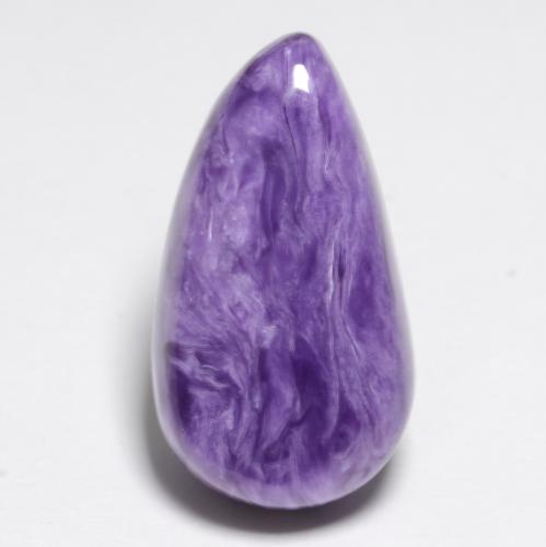 Charoïte Violet moyen naturelle Forme fantaisie, 6.43 ct, Opaque