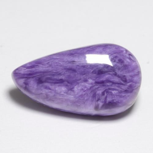 Charoïte Violet moyen naturelle Forme fantaisie, 6.43 ct, Opaque