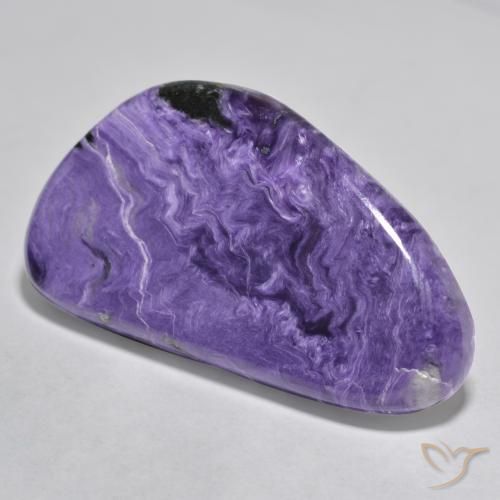 Charoïte Violet moyen naturelle Fantaisie, 44.32 ct, Opaque