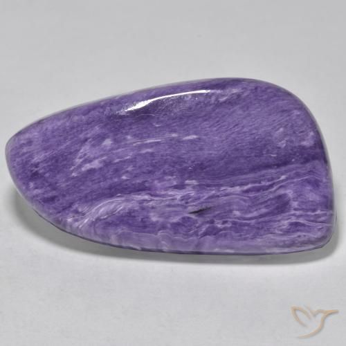 46.54ct Naturel Violet moyen Charoïte, Fantaisie, Opaque