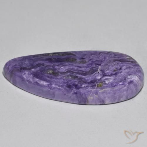 Charoïte Violet moyen naturelle Fantaisie, 48.18 ct, Opaque