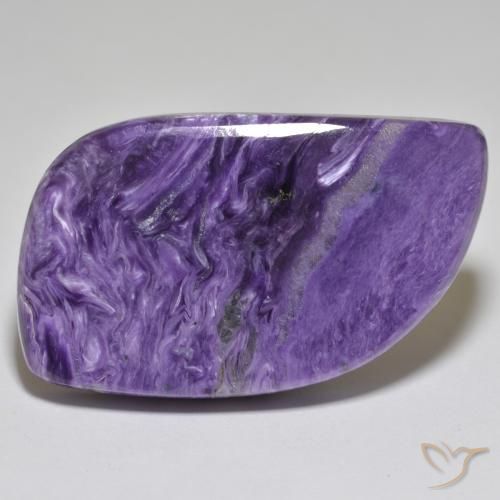 45.93ct Naturel Violet foncé Charoïte, Fantaisie, Opaque