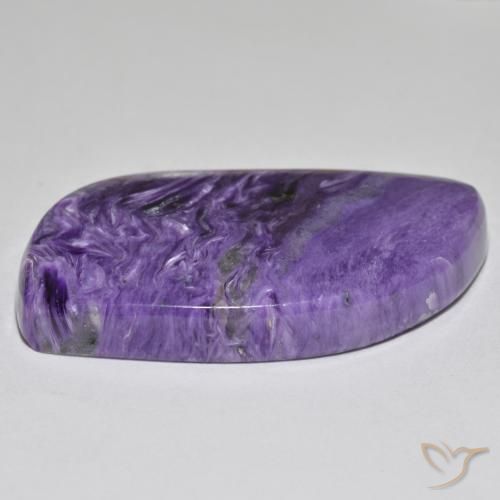 Charoïte Violet foncé naturelle Fantaisie, 45.93 ct, Opaque