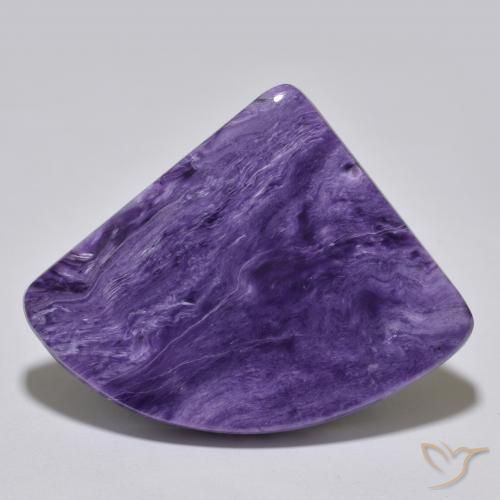 55.11ct Naturel Violet moyen Charoïte, Fantaisie, Opaque