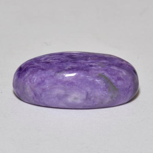 Charoïte Violet moyen naturelle Coupe ovale, 5.45 ct, Opaque