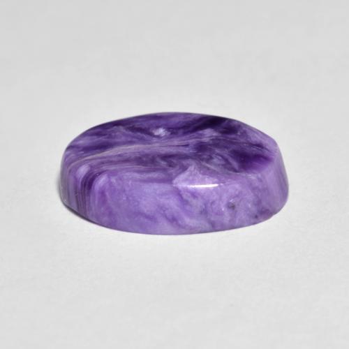Charoïte Violet moyen naturelle Coupe ovale, 2.97 ct, Opaque