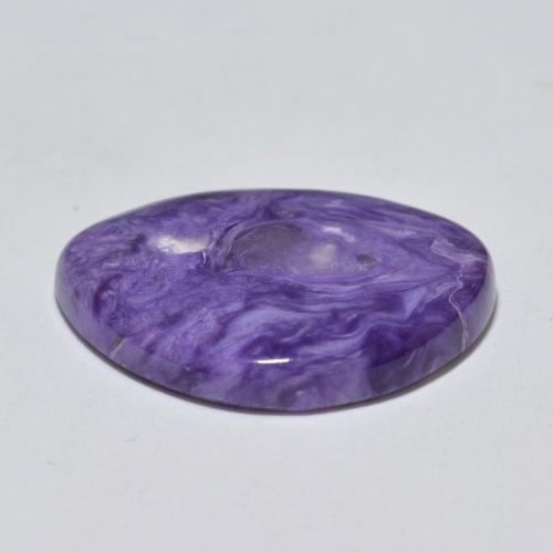 Charoïte violet naturelle forme fantaisie, 9,66 ct, opaque