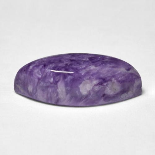 Charoïte Violet foncé naturelle Marquise, 5.14 ct, Opaque
