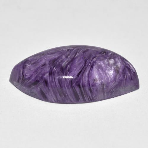 Charoïte violet naturelle marquise, 11,68 ct, opaque