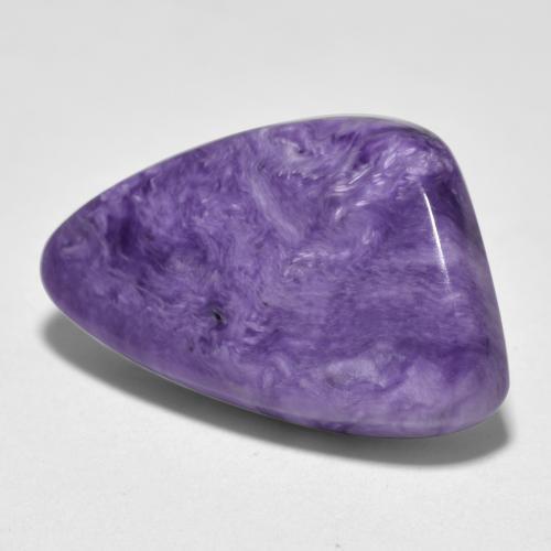 Charoïte Violet foncé naturelle Forme fantaisie, 10.92 ct, Opaque