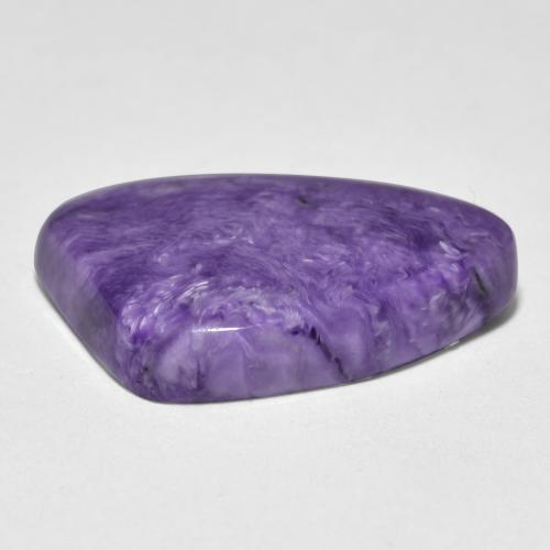 Charoïte Violet foncé naturelle Forme fantaisie, 10.92 ct, Opaque