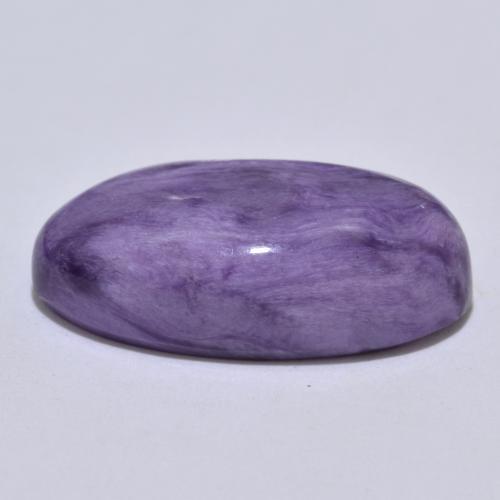 Charoïte violet naturelle forme fantaisie, 8,98 ct, opaque