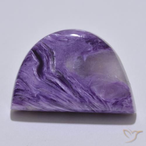 16.25ct Naturel Violet foncé Charoïte, Fantaisie, Opaque