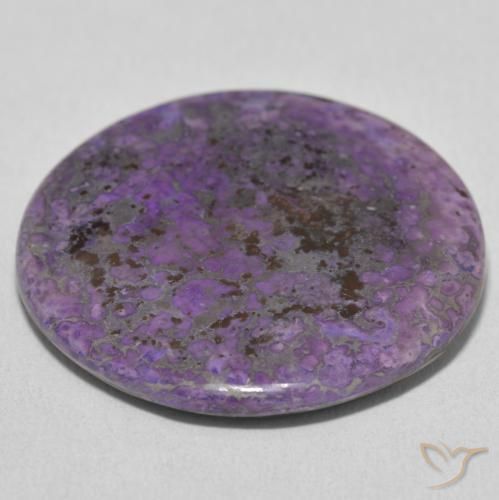 Charoïte Violet foncé naturelle Tour, 30.89 ct, Opaque