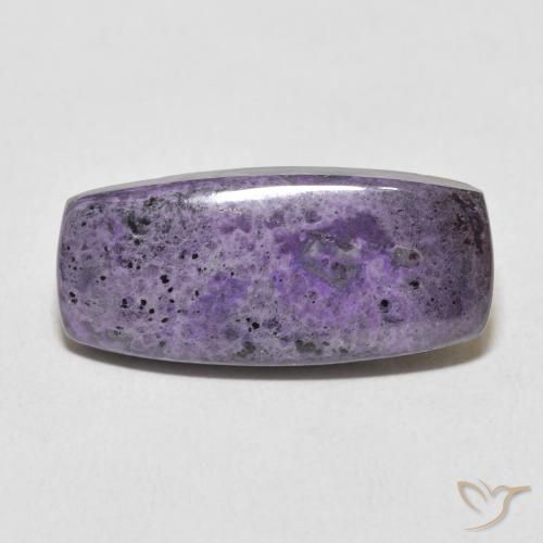 14.48ct Naturel Violet moyen Charoïte, Coussin, Opaque