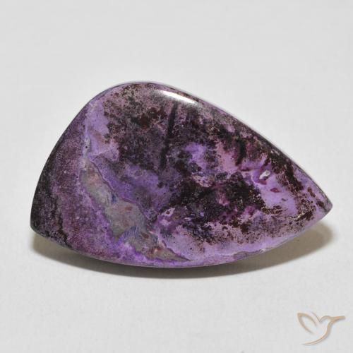 27.82ct Naturel Violet profond moyen Charoïte, Fantaisie, Opaque
