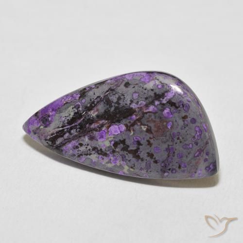 Charoïte Violet mauve naturelle Fantaisie, 18.98 ct, Opaque