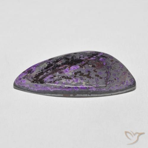 Charoïte Violet mauve naturelle Fantaisie, 18.98 ct, Opaque