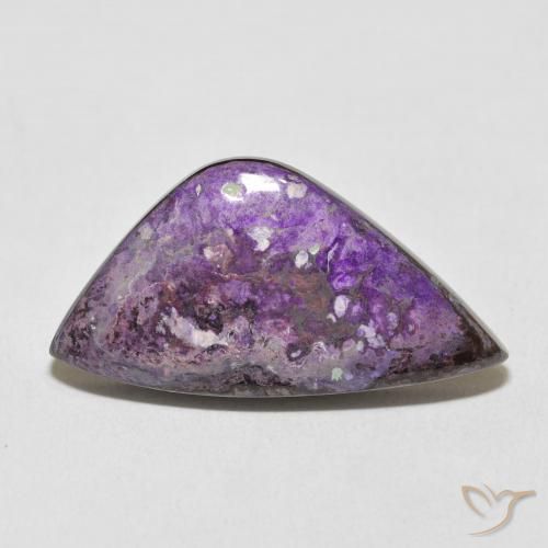 17.16ct Naturel Violet profond moyen Charoïte, Fantaisie, Opaque