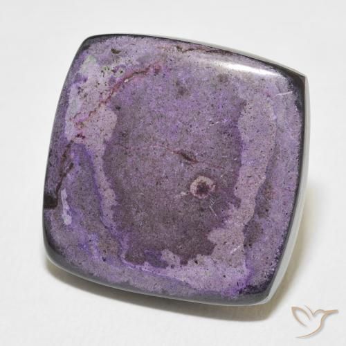 Charoïte Violet mauve naturelle Coussin, 23.80 ct, Opaque